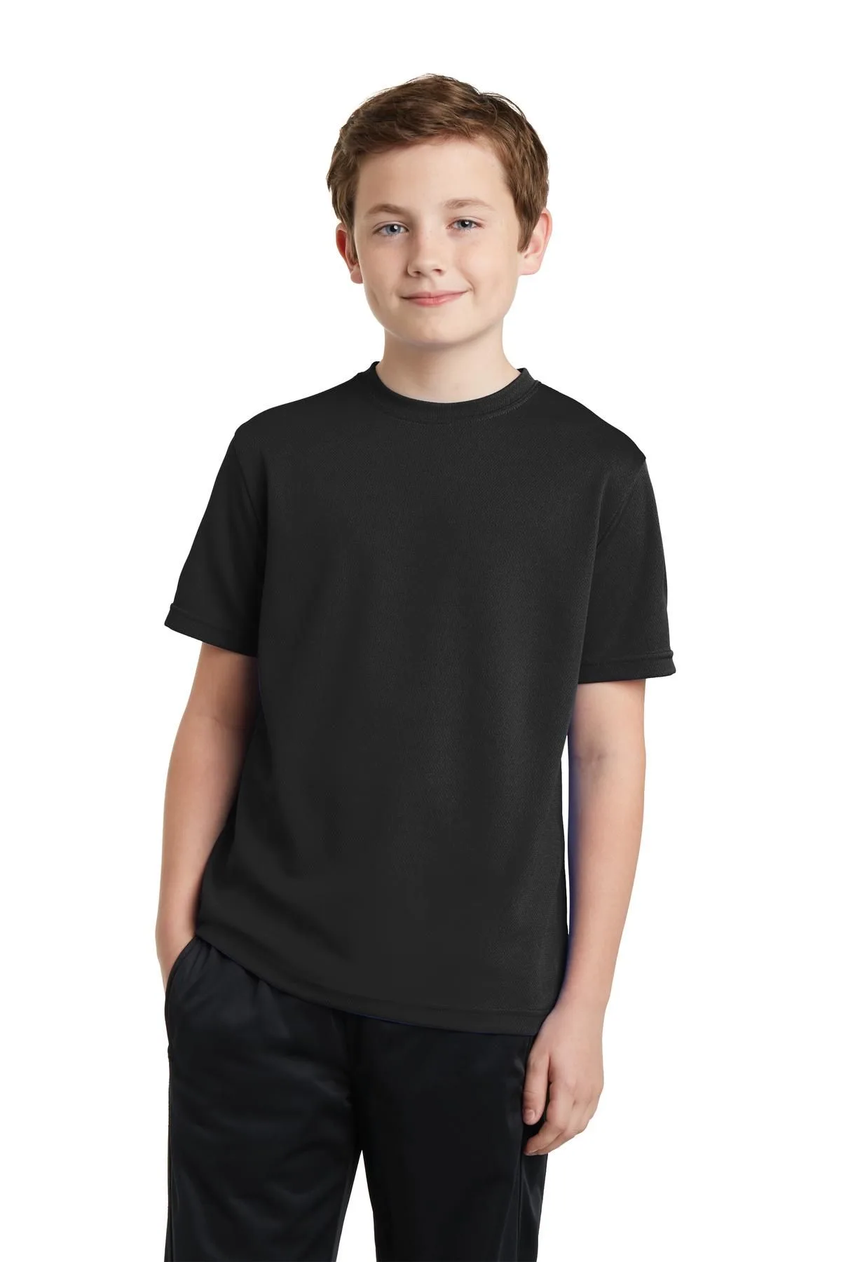 Sport-Tek® Youth PosiCharge® RacerMesh® Tee.