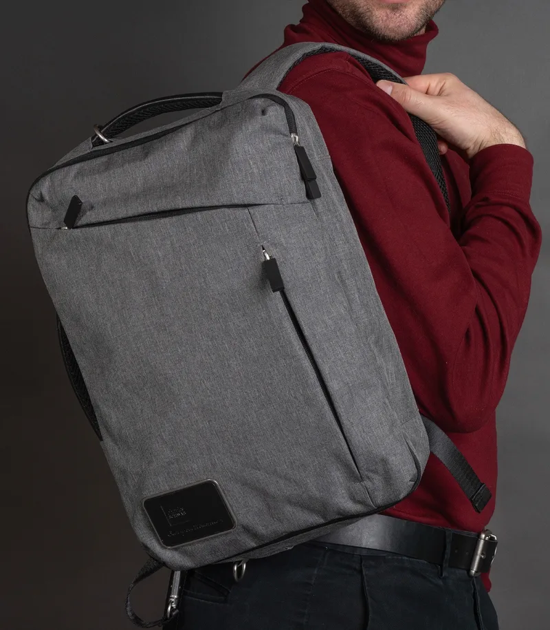 The Metropolitan Messenger Backpack view 4