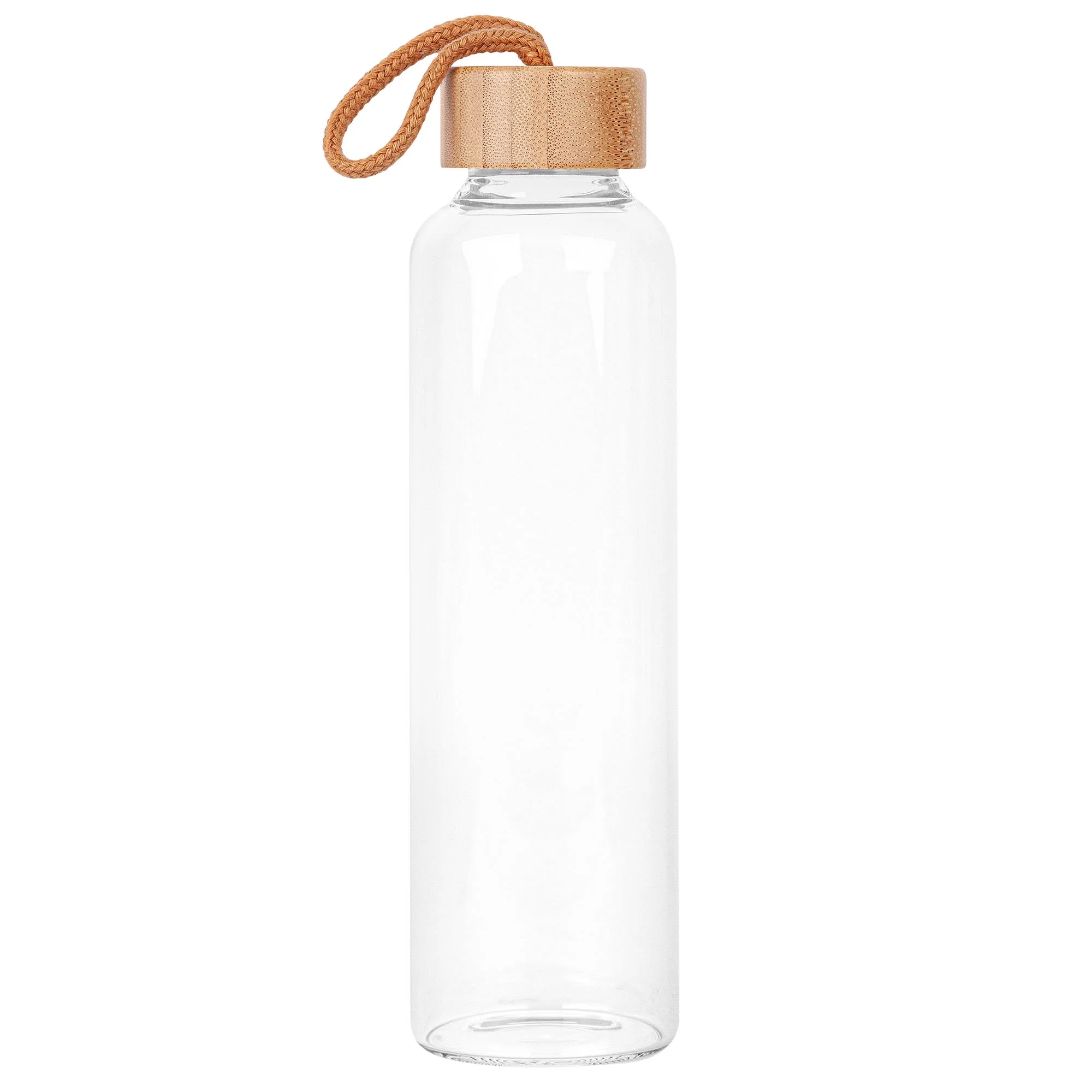18 Oz. Vidro Glass & Bamboo Bottle view 2