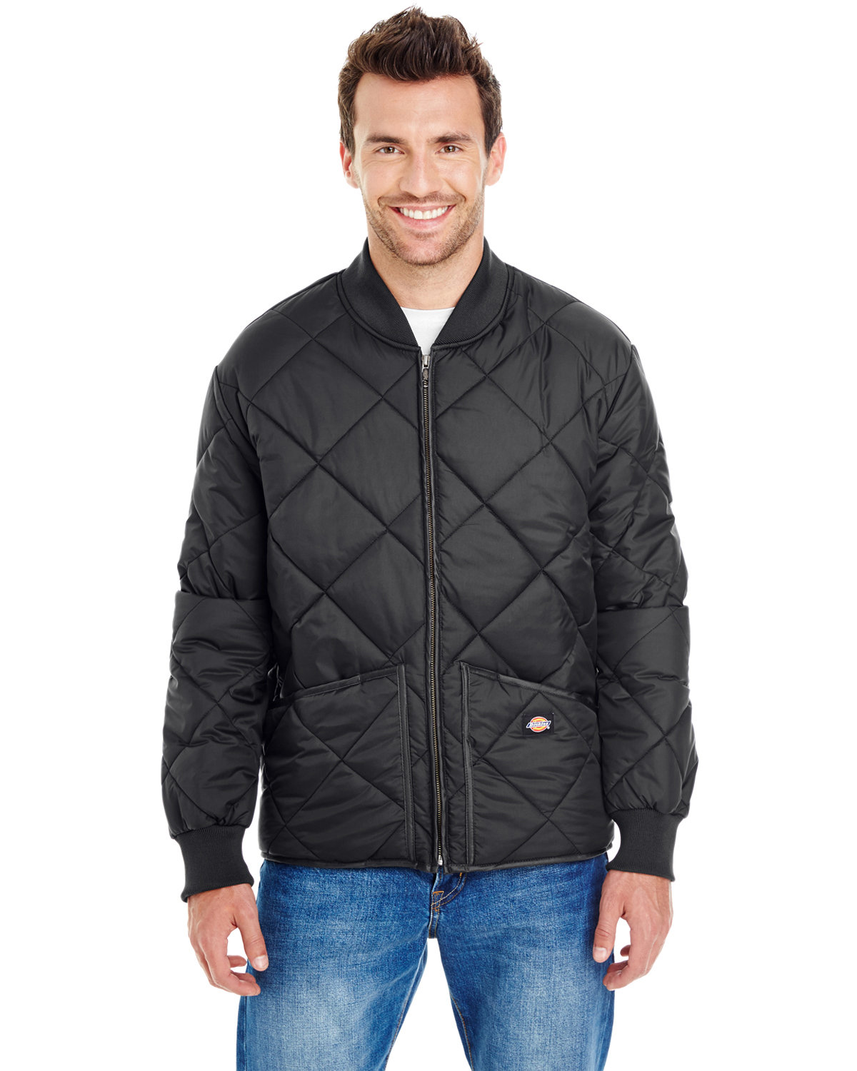 Williamson-Dickie Mfg Co Men's Diamond Quilted Nylon Jacket