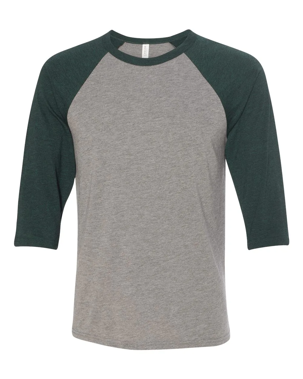 Gray/Emerald Green Triblend