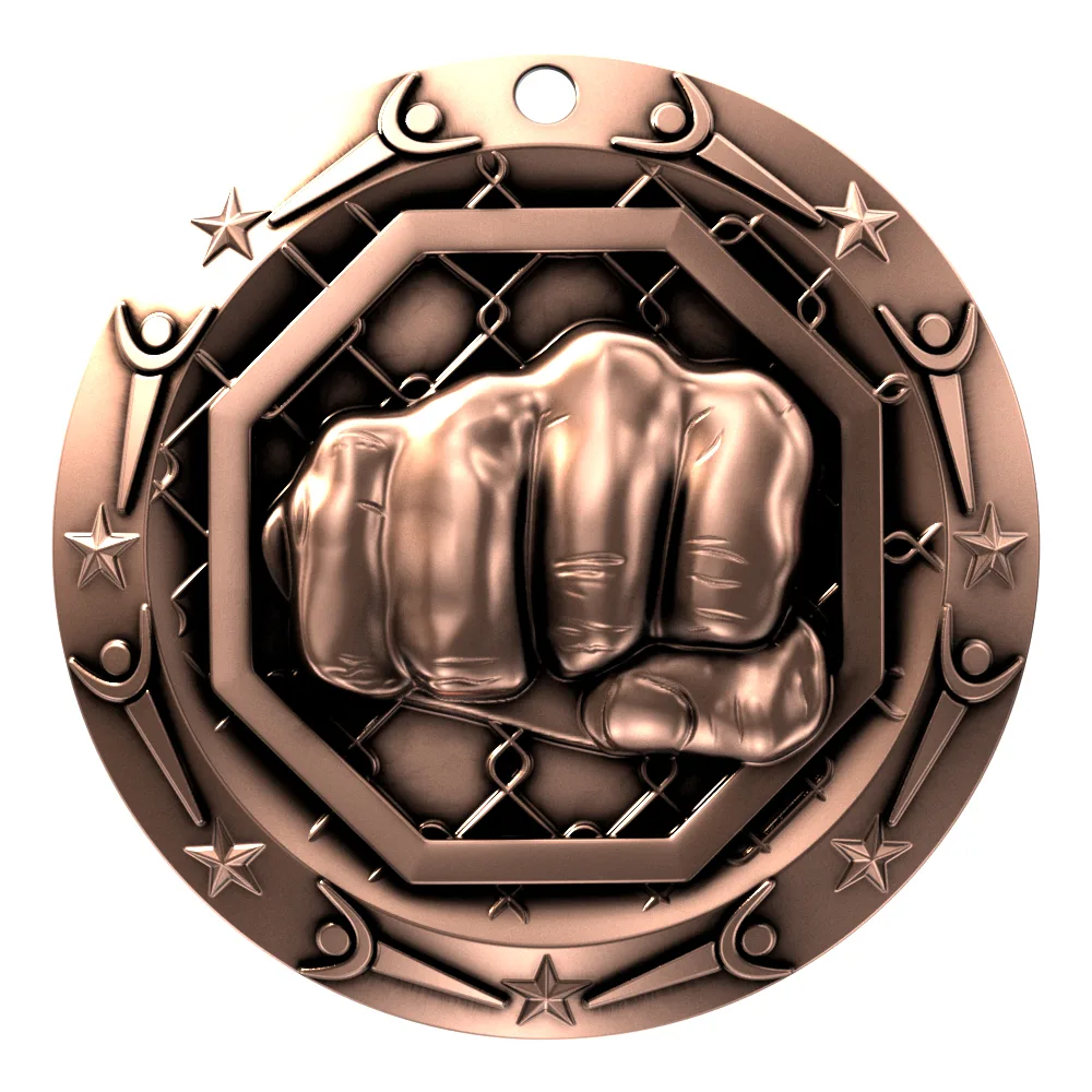 Antique MMA World Class Medallion (3") view 5