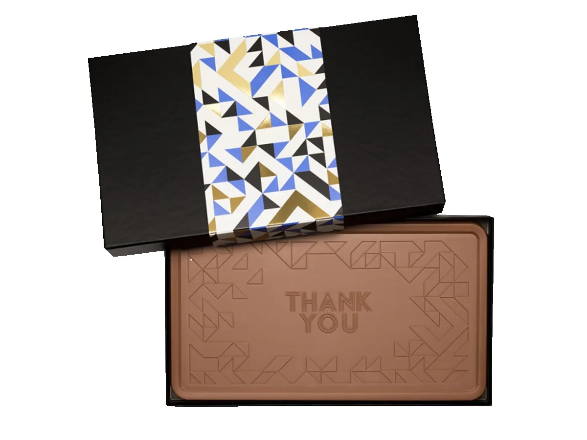 Thank You Giant 2lb. Chocolate Bar with Luxury Packaging