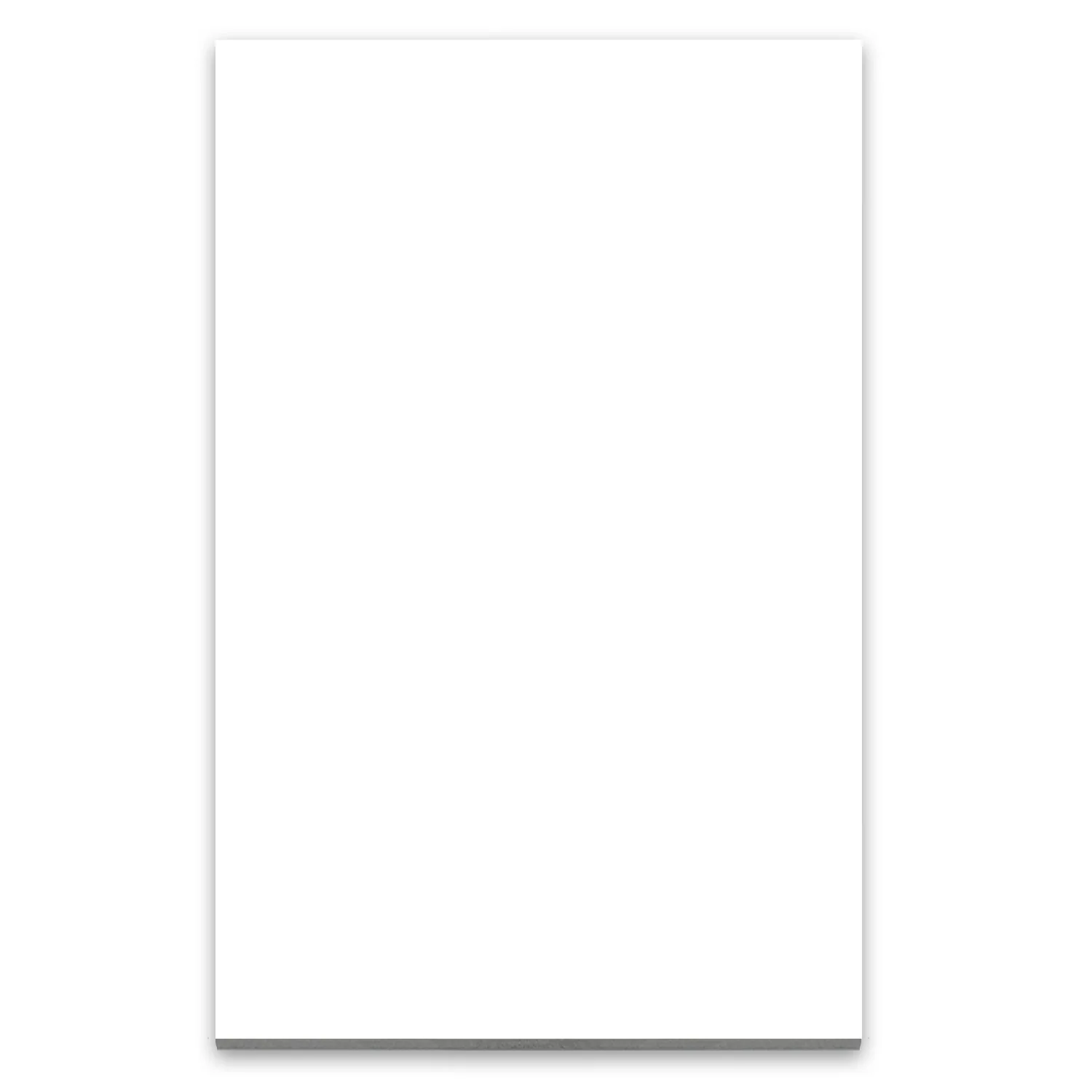 50 Page 5-1/2 x 8-1/2 Paper Note Pad w/ Magnet 4CP view 2
