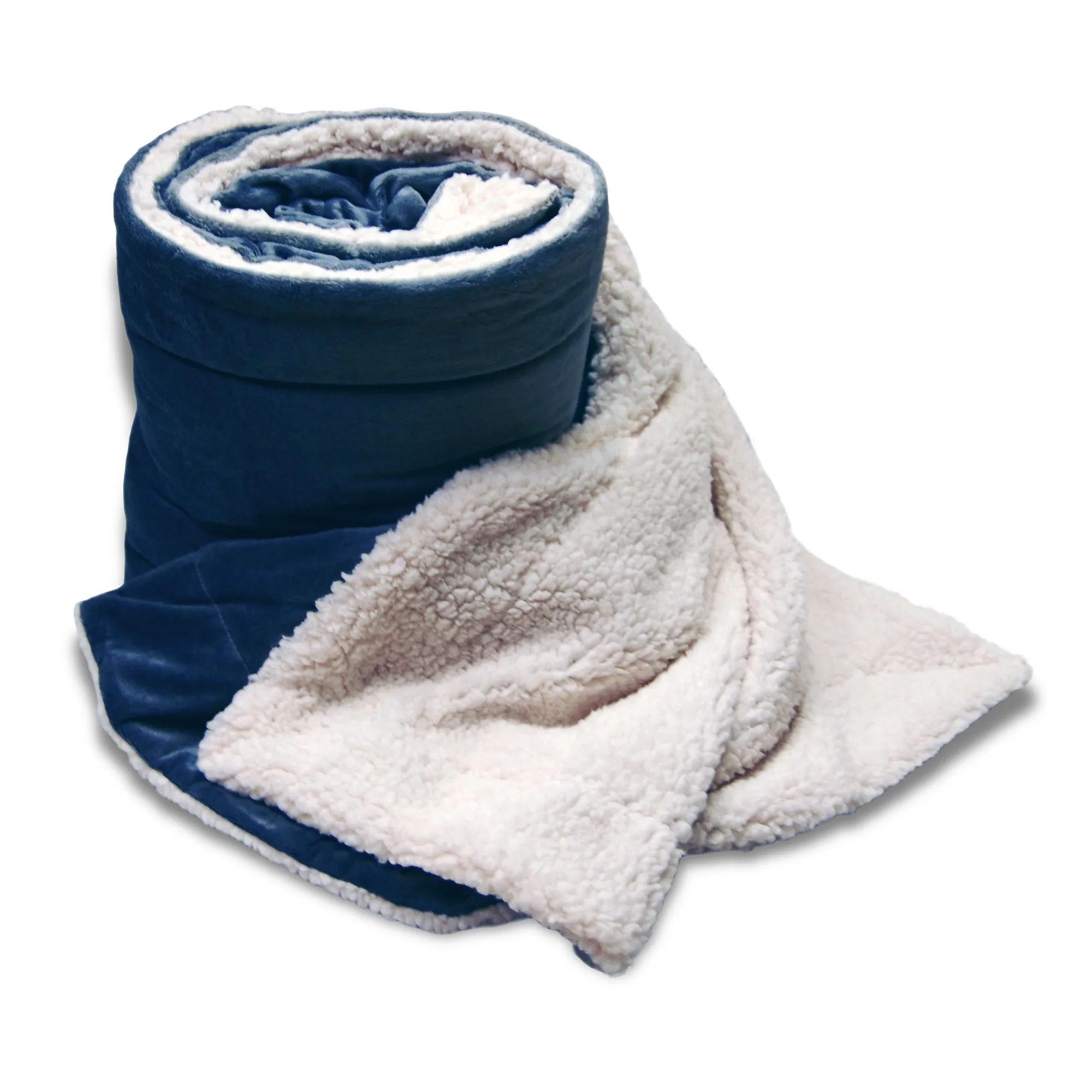 Oversized Micro Soft Touch Sherpa Blanket view 6