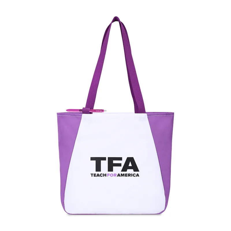 Arlo rPET Tote - Purple