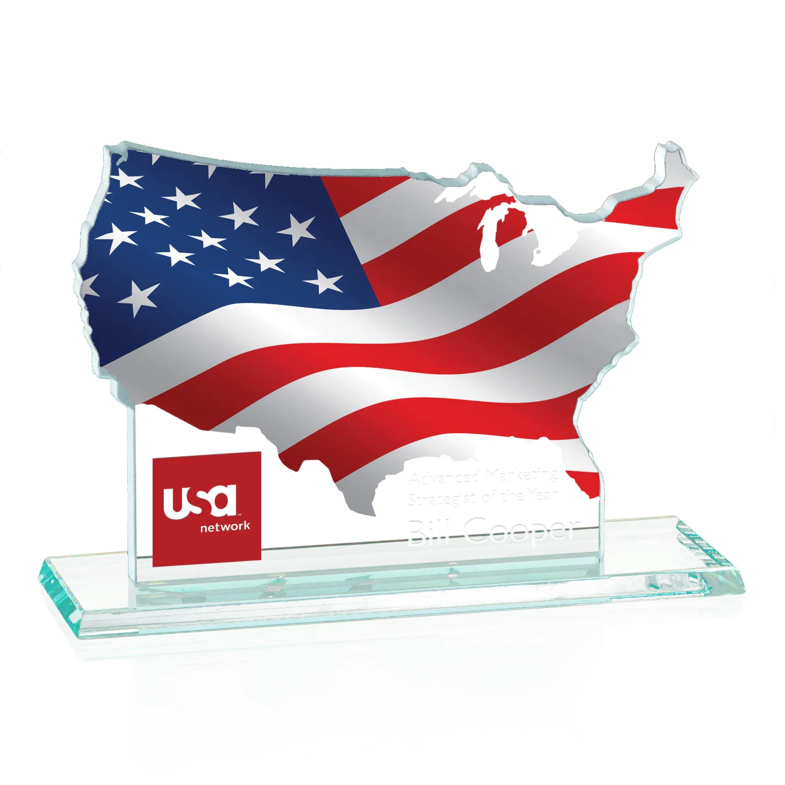 Map of USA Award view 2