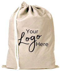Shoe Drawsting Bag (13"x17") — Black
