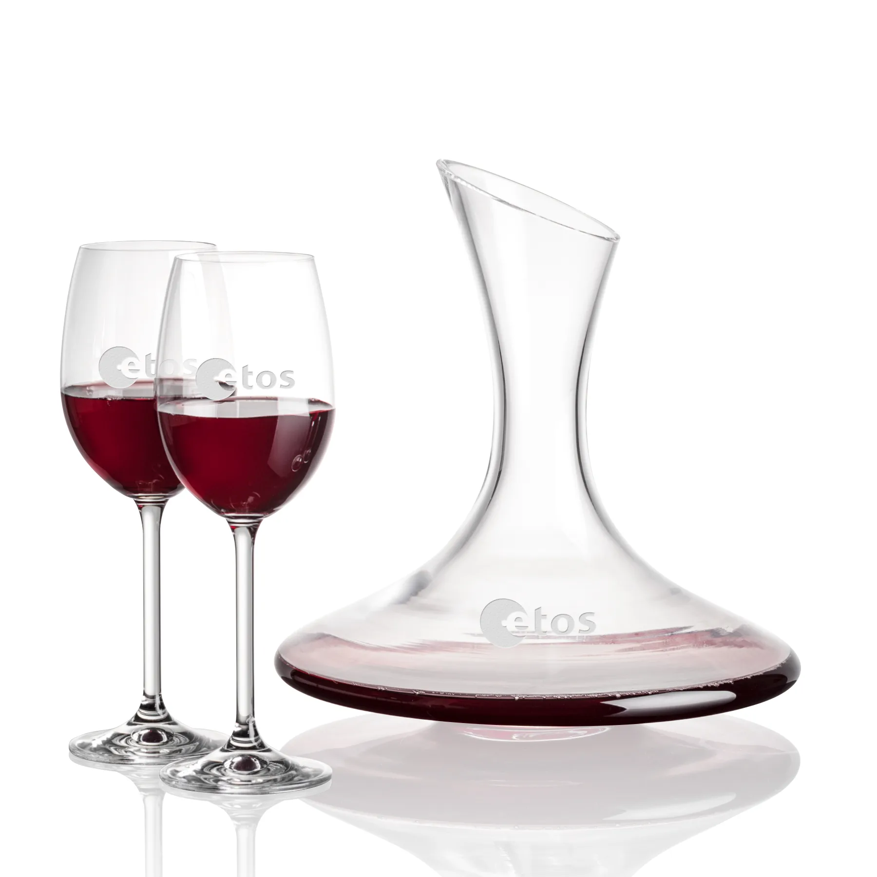 Stemmed Set, Woodbridge Wine Set, Carafe & 2 Wine