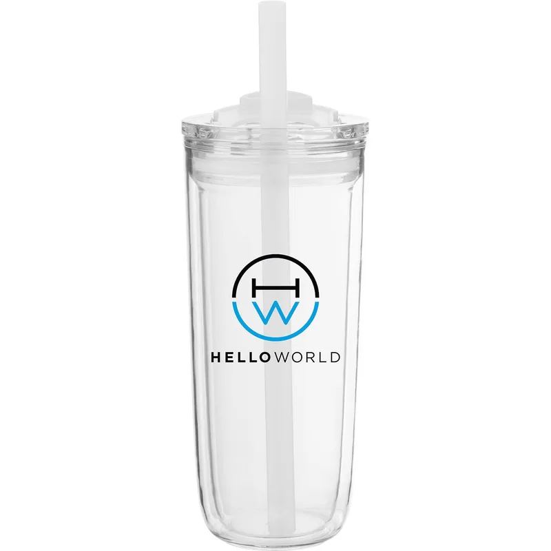 16 oz Simone Travel Tumbler (White)