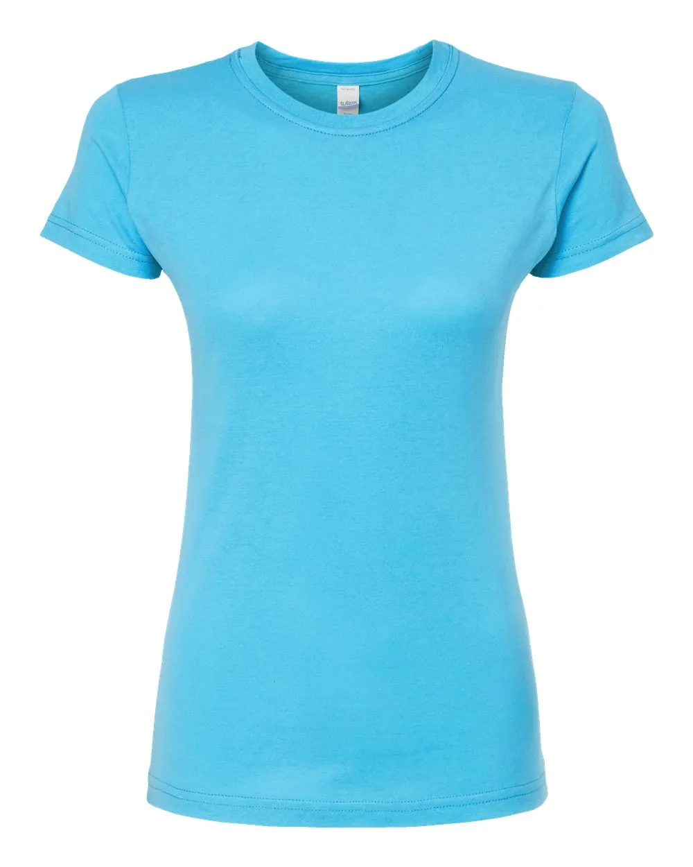 Tultex® Women's Fine Jersey Slim Fit Short Sleeve T-Shirt view 5