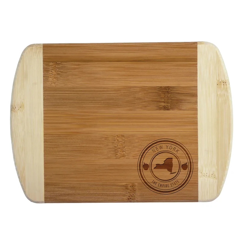 New York State Stamp 2-Tone Bar Board