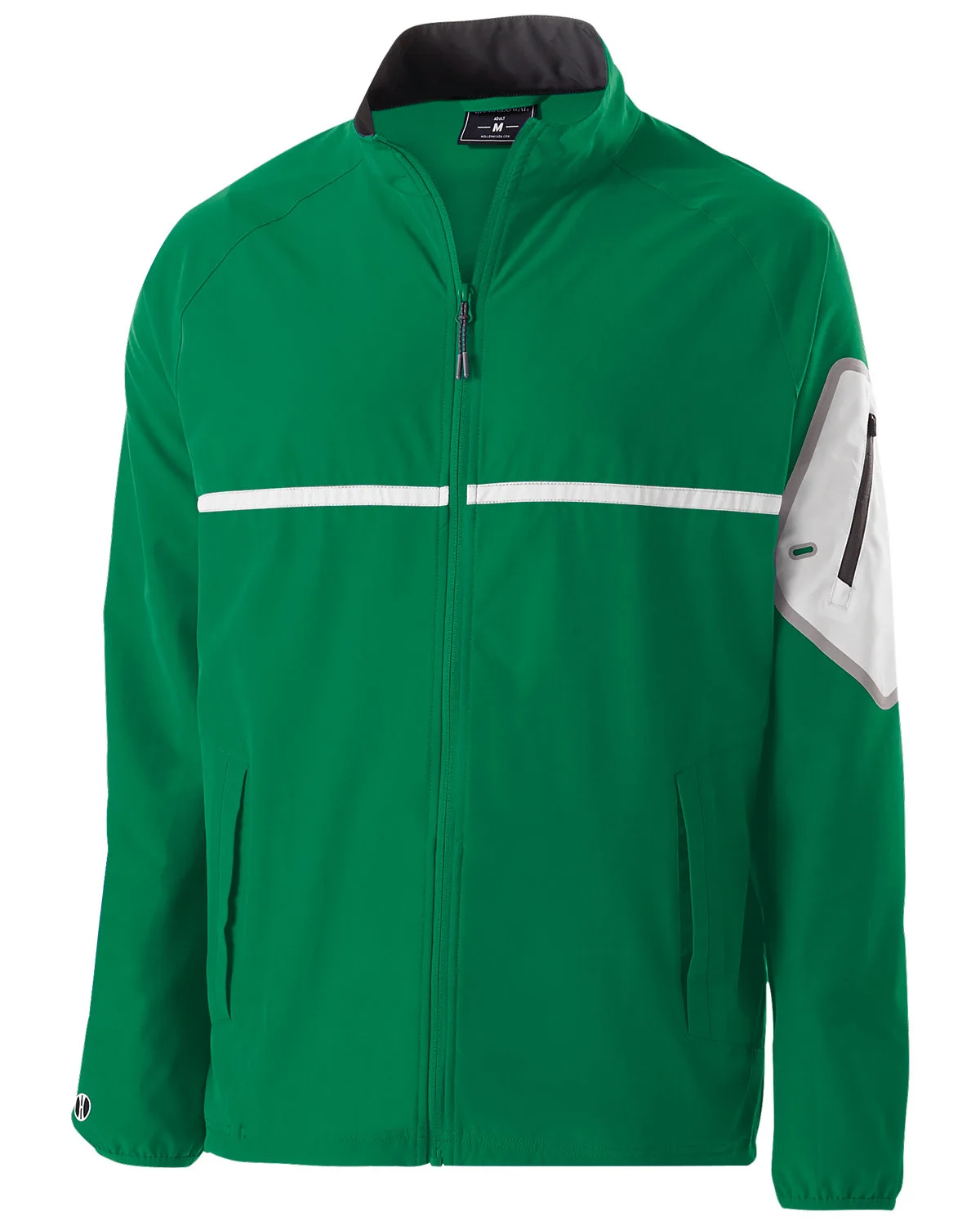 Holloway Unisex Weld 4-Way Stretch Warm-Up Jacket view 4