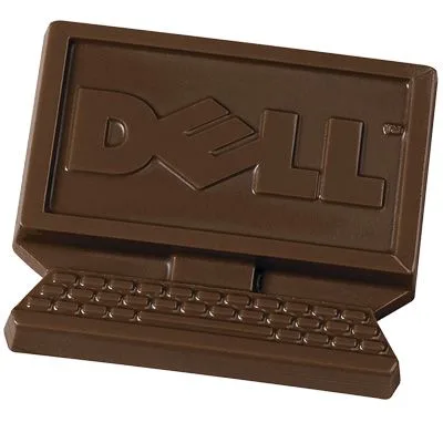 Molded Chocolate Computer (1 Oz.) view 2
