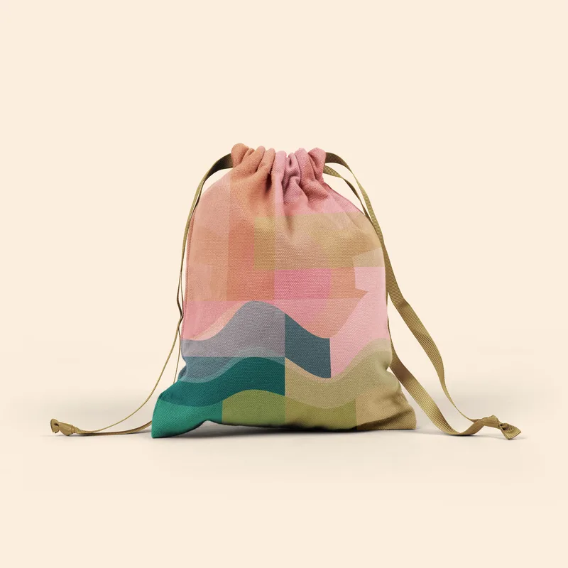 Goodie Four Shoes Gift Bag - 4CP Pigment Dyed Canvas view 2