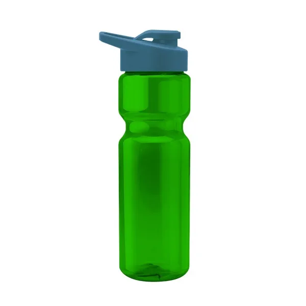 Blazer 28oz Transparent Bike Bottle w/Drink-thru Lid view 3