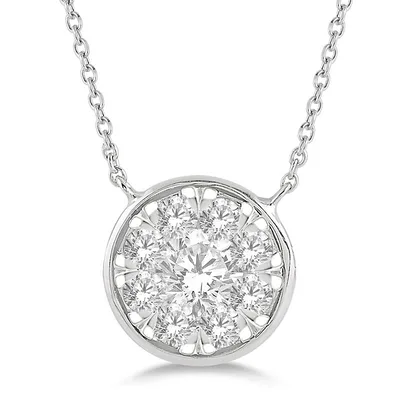 Jilco Inc Contemporary Diamond Necklace