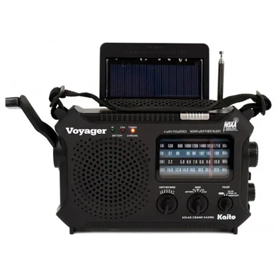 Kaito KA500L 4-Way Powered Emergency AM/FM/SW Weather Alert Radio