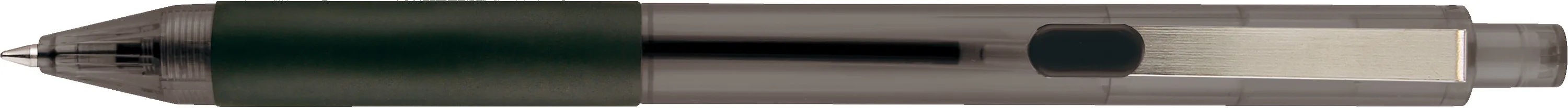 Translucent Black/Silver Blank Clip View
