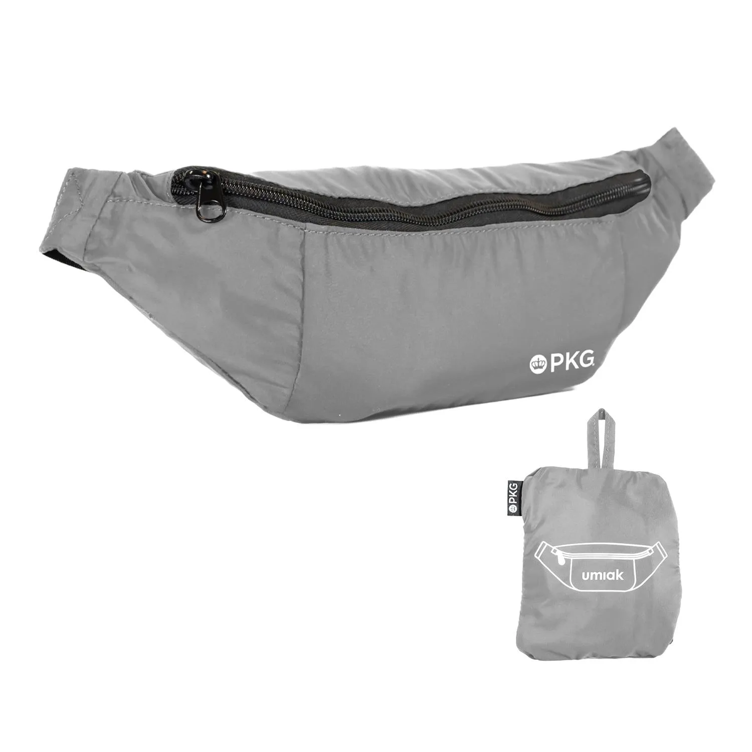 PKG Umiak 3L Cross-Body - Recycled Packable - Light Gray