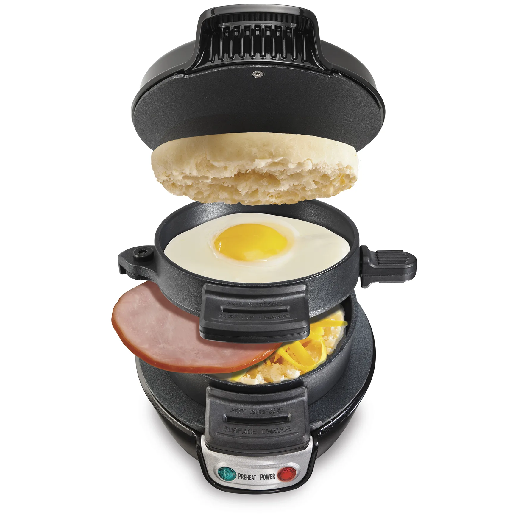 Hamilton Beach® Black Breakfast Sandwich Maker