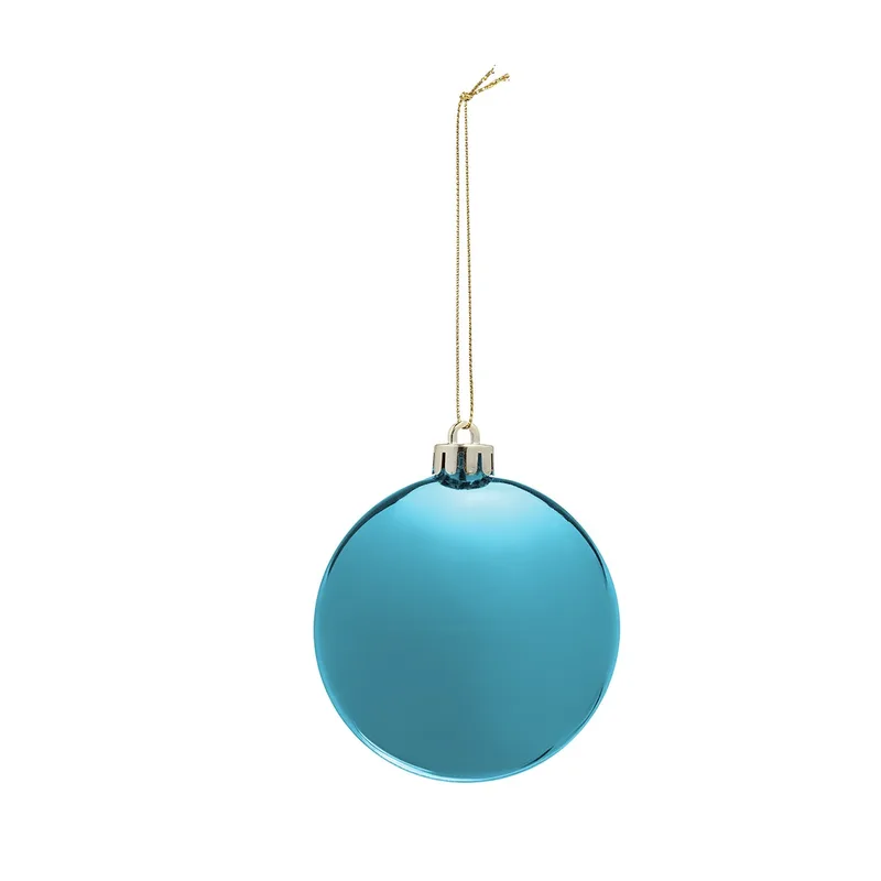 Chrome Round Disk Ornament view 3