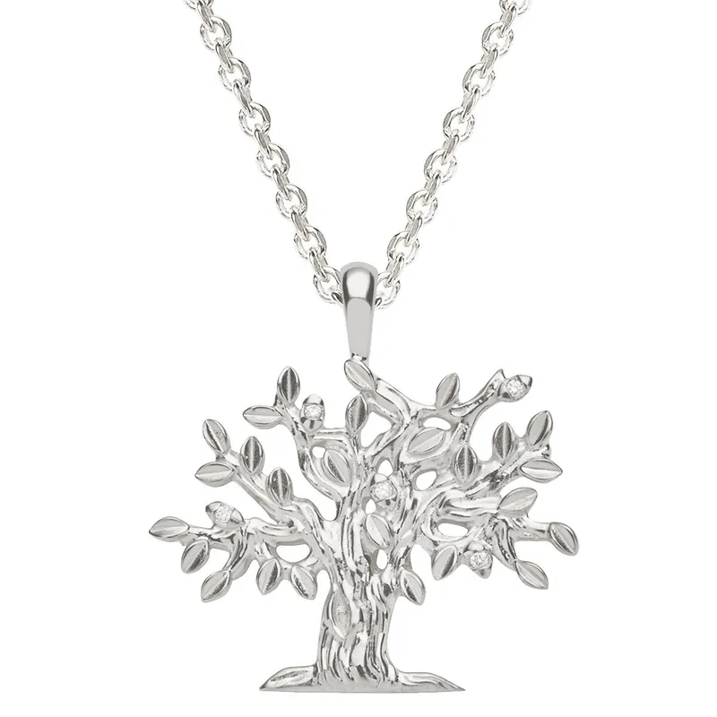 Jilco Inc Tree Of Life Necklace - Sterling Silver