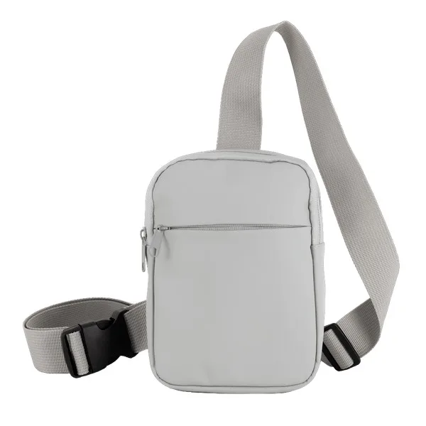 Crosscut Recycled PU Crossbody Bag view 3