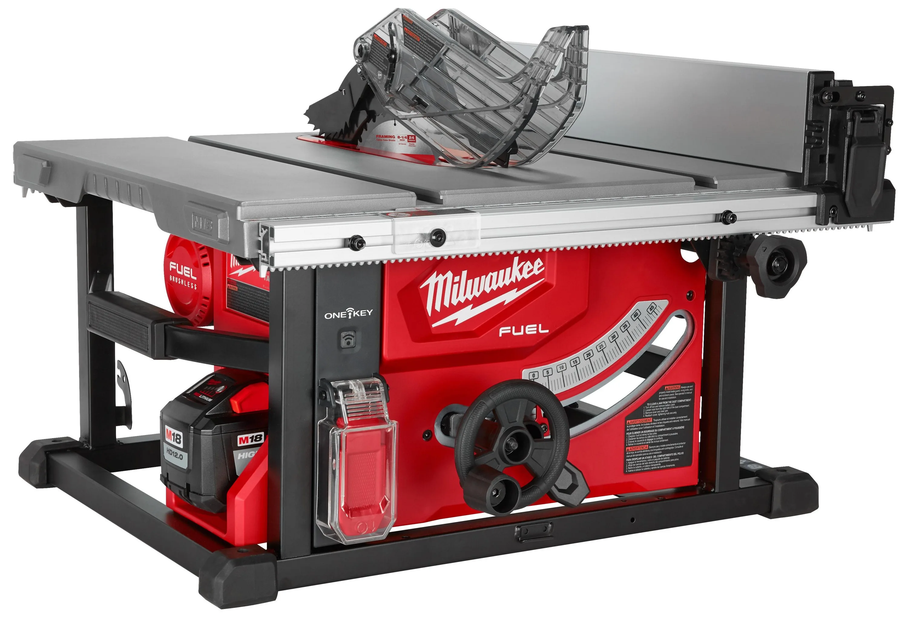 Milwaukee M18 Fuel 8-1/4" Table Saw W/ One-Key Kit