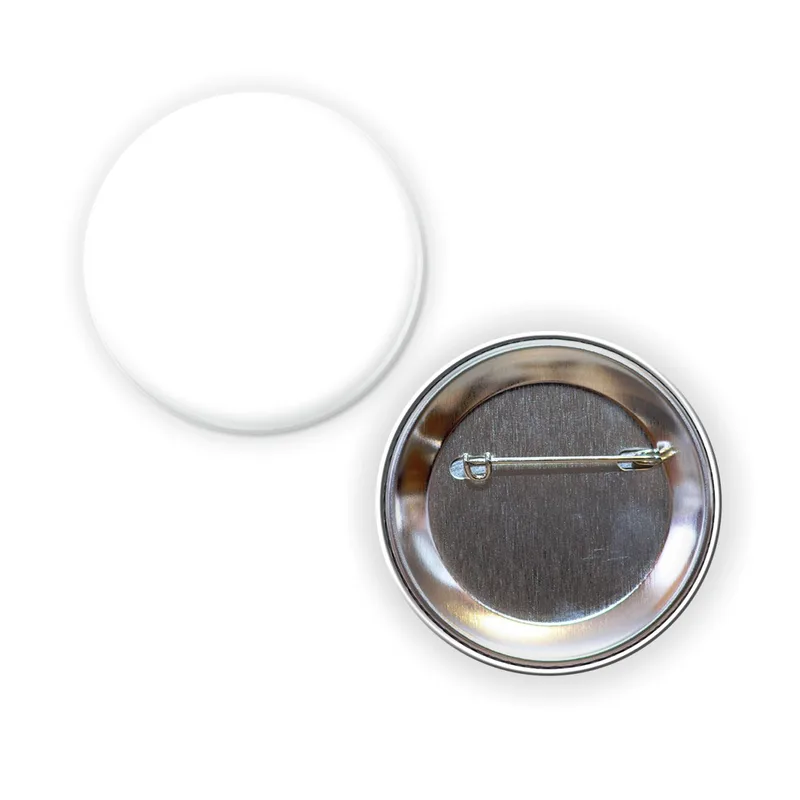 2-1/2 Diam Round Button w/Pin view 2