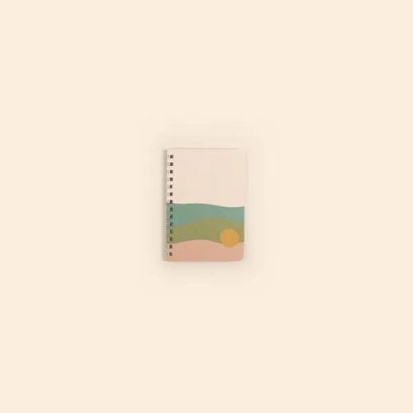 Journal - 5 X 3.5 Passport - Wire - Blank Guts - T - Mini view 2