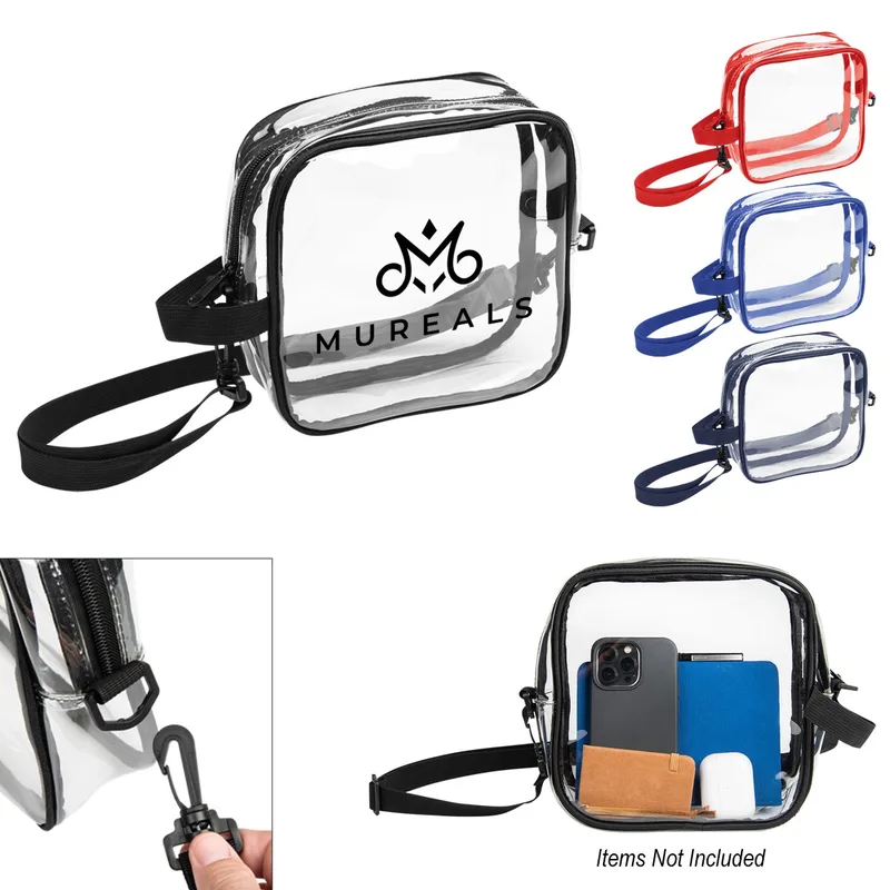 Clear Crossbody Bag view 2