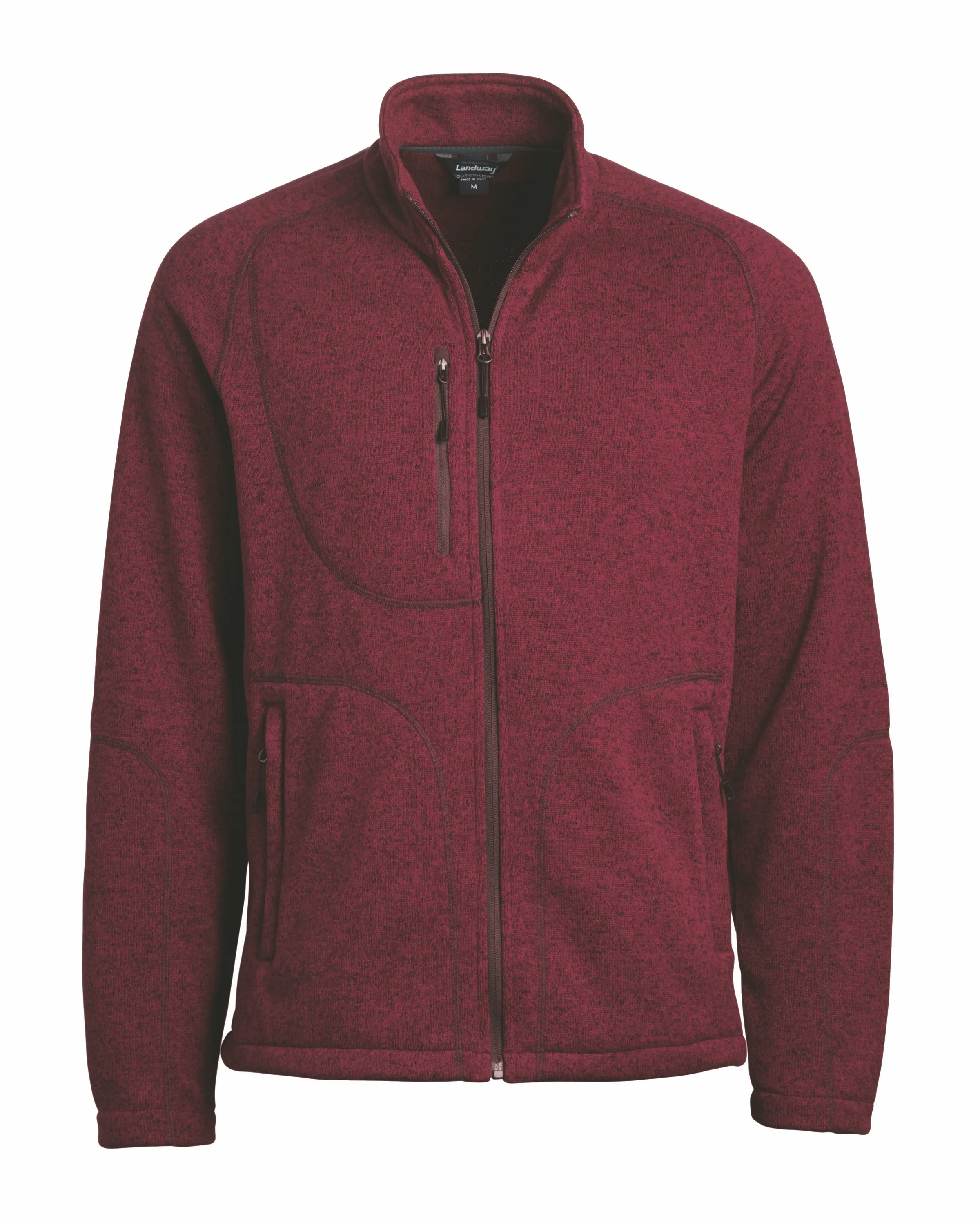 Men's Ashton Sweater-Knit Fleece Jacket view 3