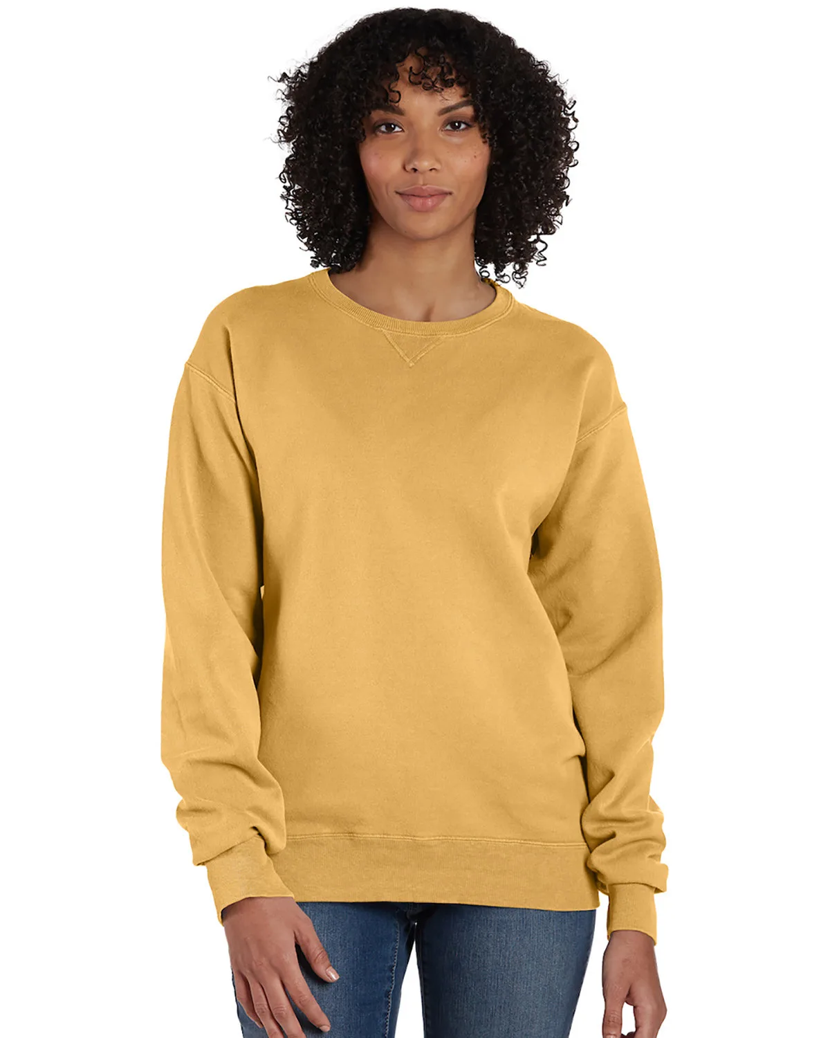 COMFORT WASH Unisex Crew Sweatshirt view 2