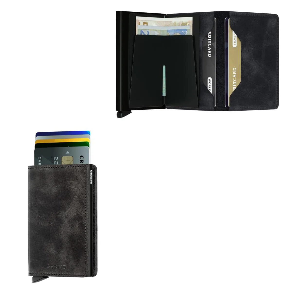 Secrid Slimwallet Vintage Leather - Black