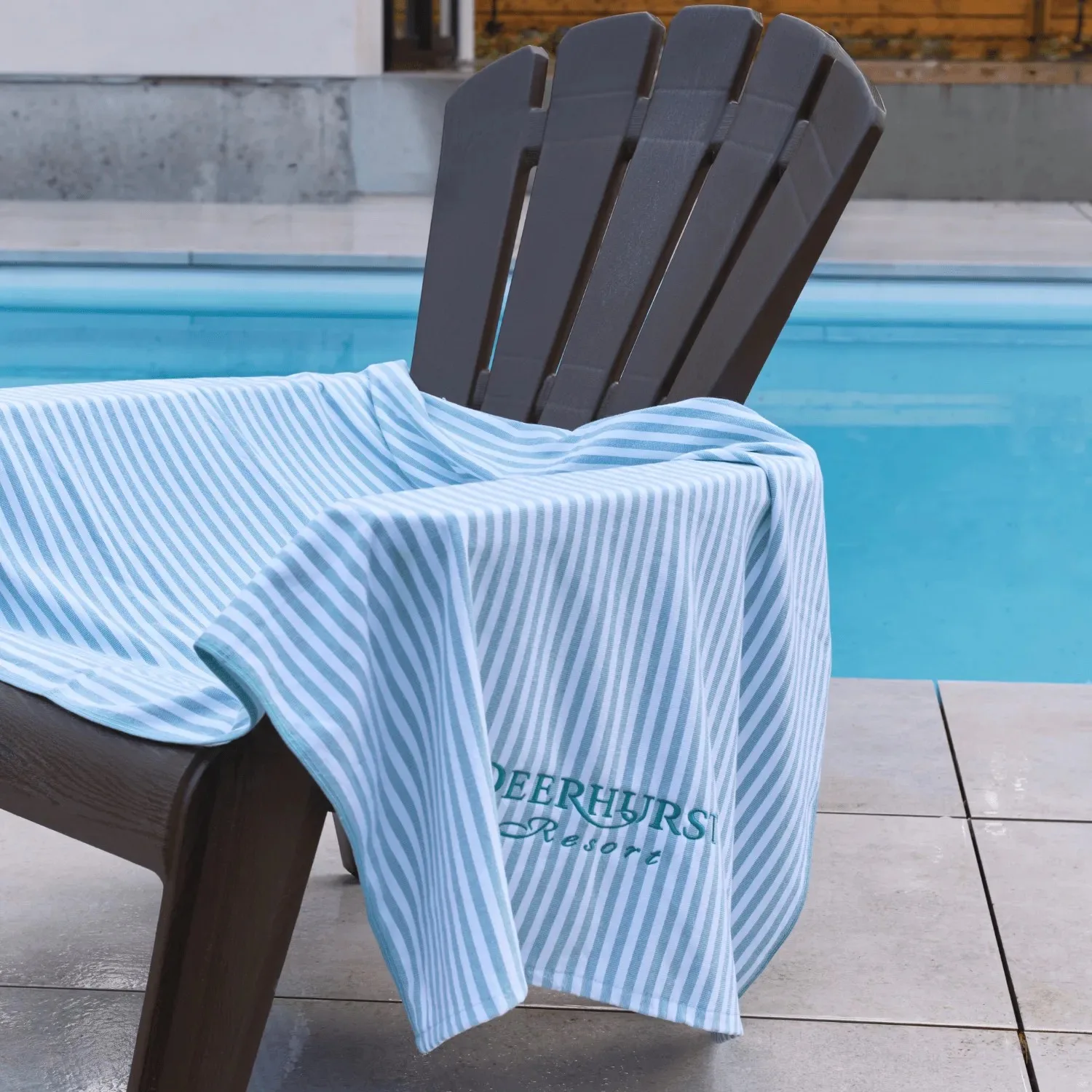 Nautical Cabana Towel (Laser Patch) view 3