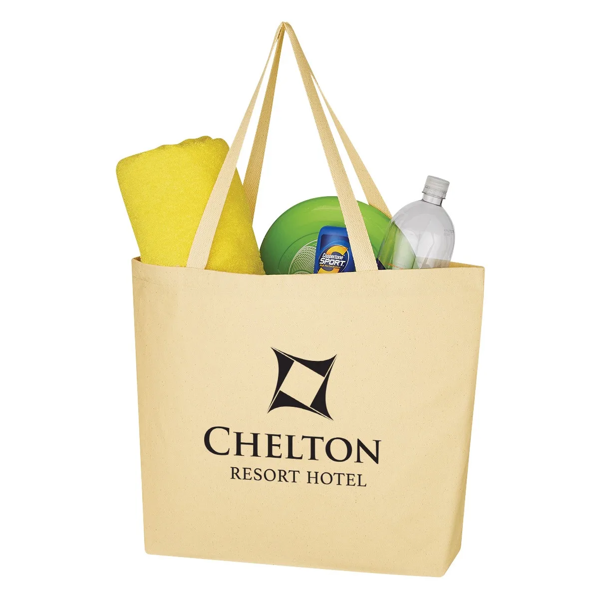The Outing Cotton Twill Tote Bag view 2