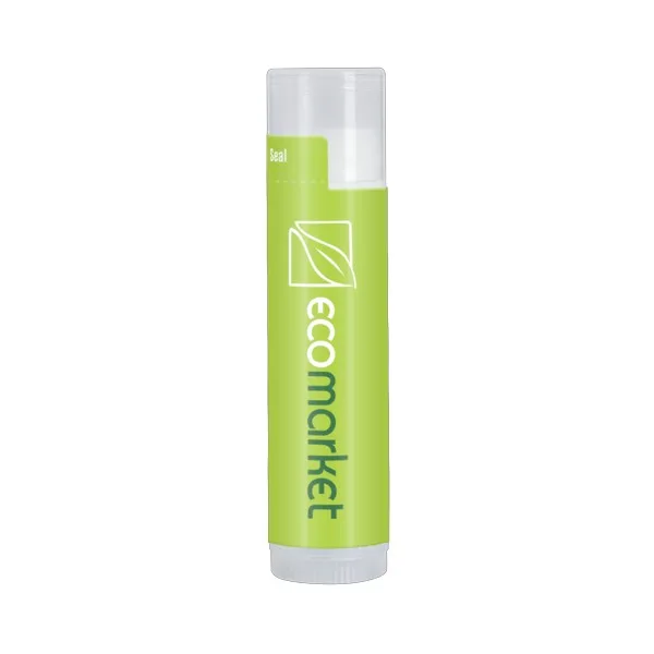 Natural Lip Moisturizer with Organic Ingredients in Clear Tube