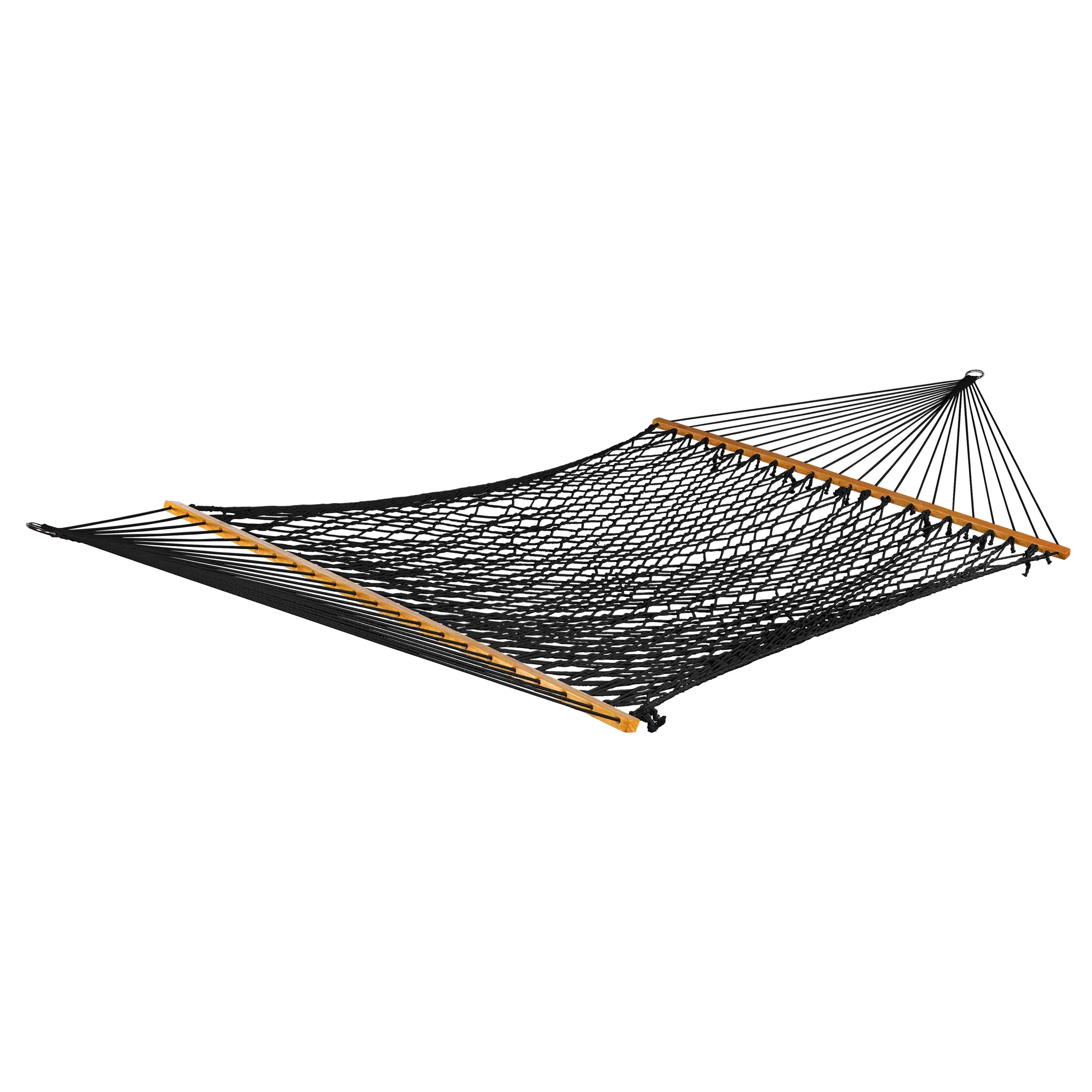 Bliss Hammocks Bliss Classic Cotton Rope Hammock, Black
