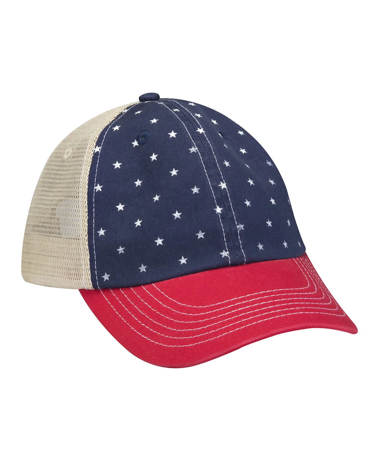 Navy/ Red Patrtc