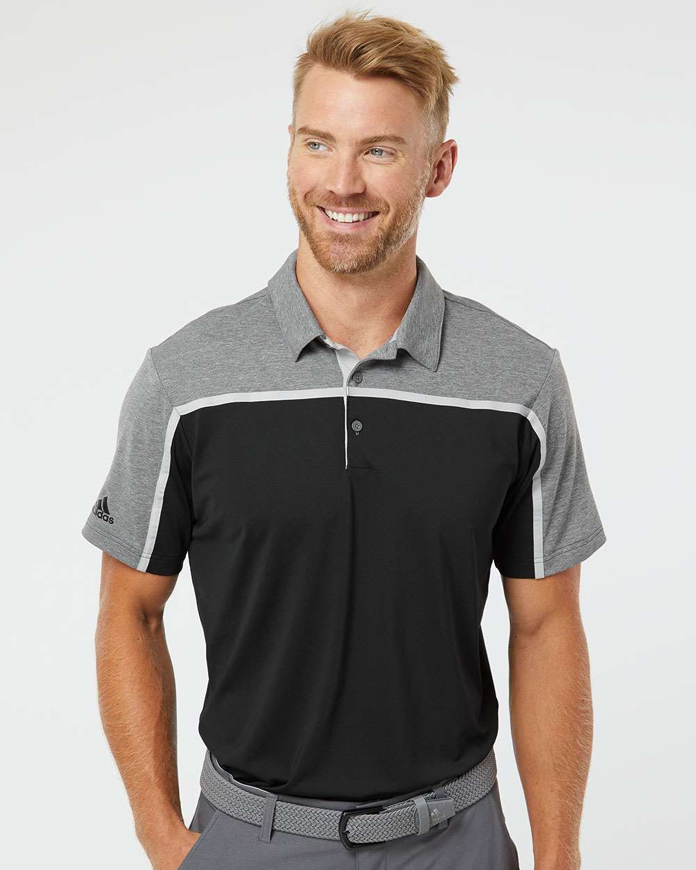 Adidas® Ultimate Color Block Polo Shirt