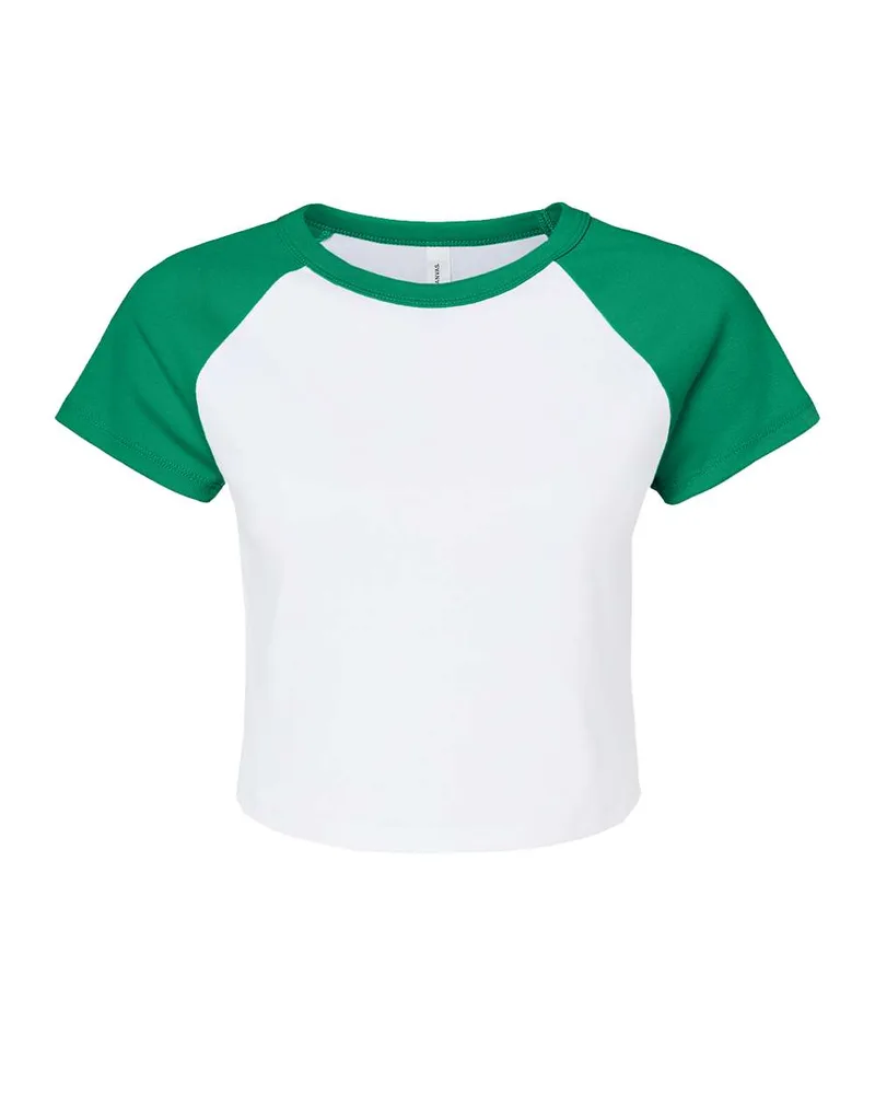 Bella+Canvas® Women's Micro Rib Raglan Baby T-Shirt view 5