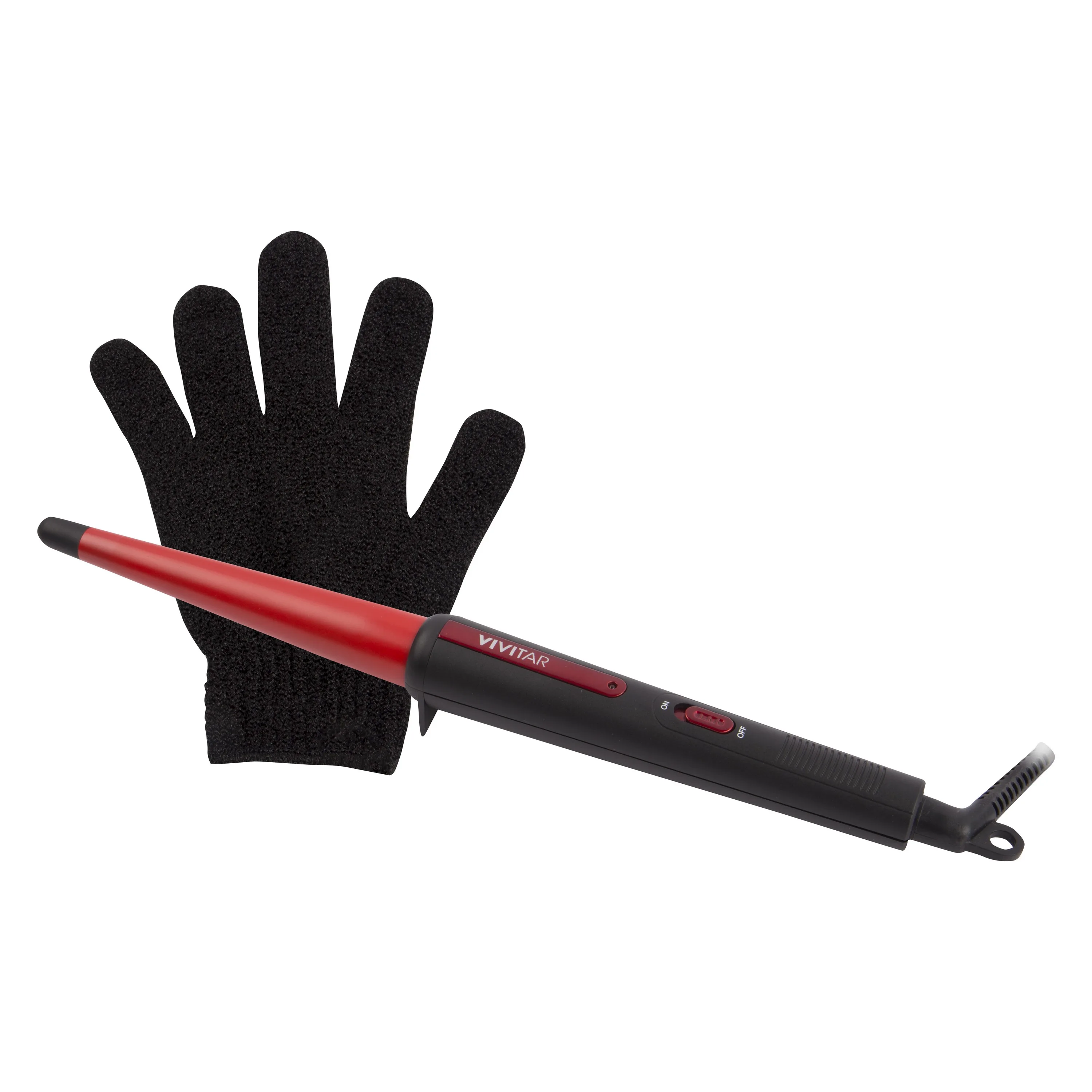 Health, Beauty & Fitness Vivitar 1" - 1/2" Ceramic Curling Wand- 400º Temperature Capacity