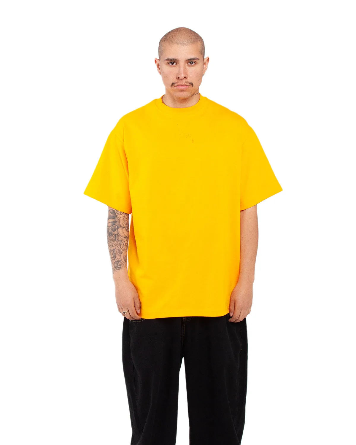 SHAKA WEAR Men's Tall Max Heavyweight Short-Sleeve T-Shirt view 6