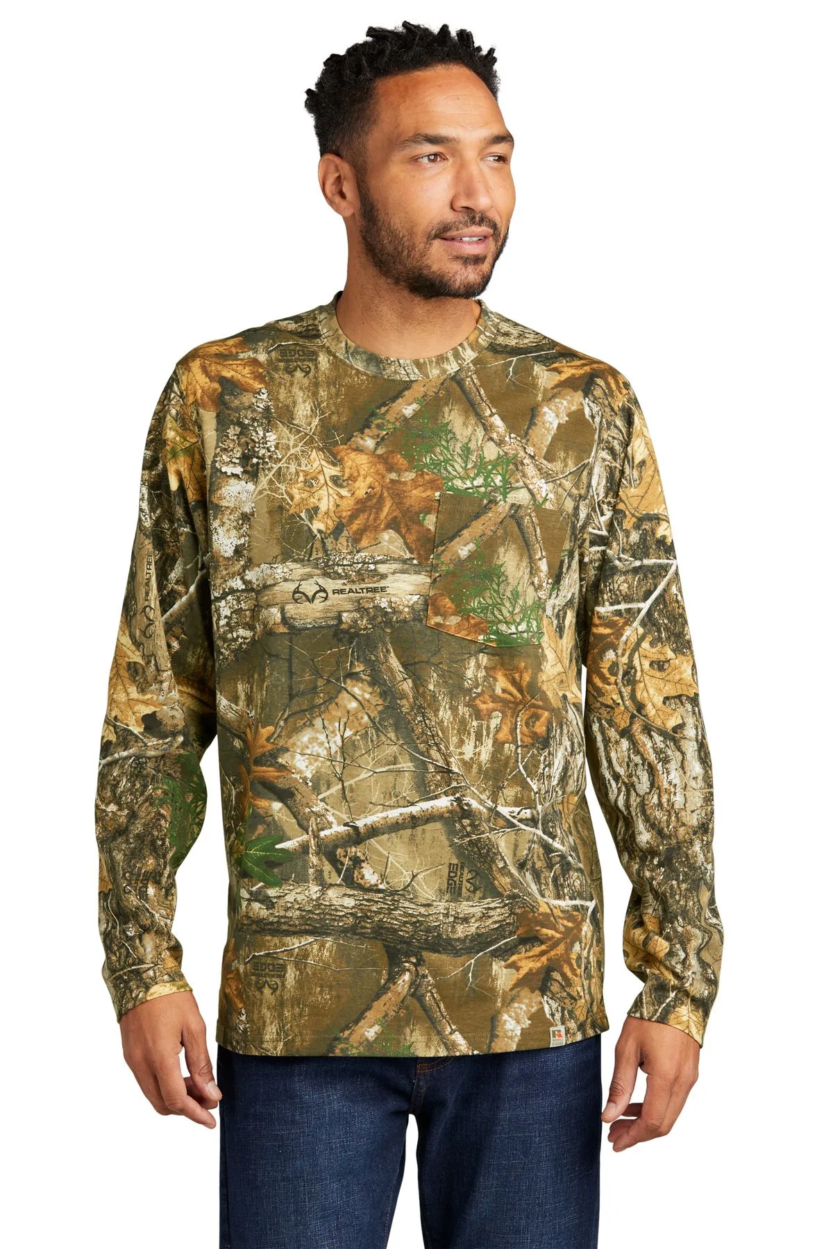 Russell Outdoors™ Realtree® Long Sleeve Pocket Tee
