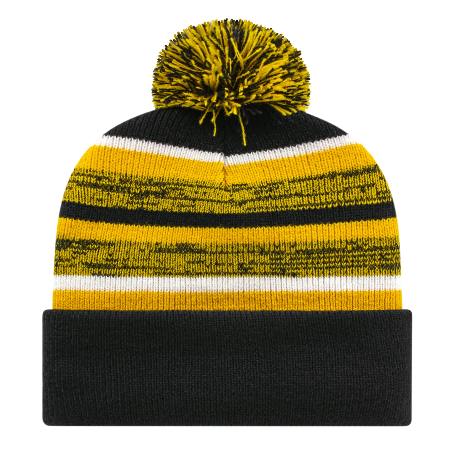 Fleece Lined Knit Cap With Cuff view 2
