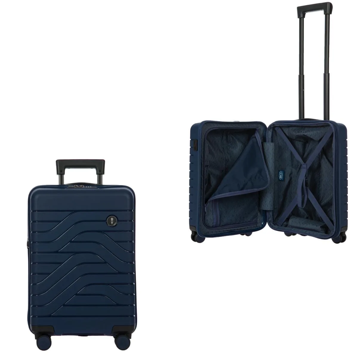 Bric's By Ulisse 21" Expandable Spinner Luggage - Ocean Blue