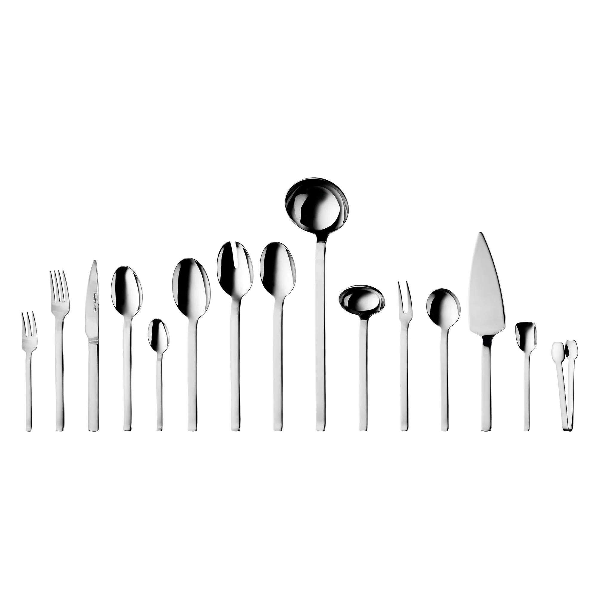 BergHoff Essentials 72Pc 18/10 Ss Flatware Set (Serv For 12), Essence