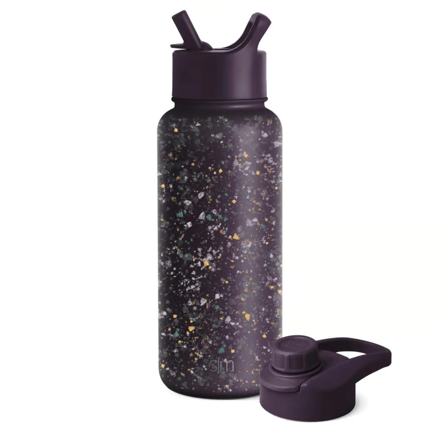 32 oz Simple Modern® Stainless Steel Insulated Summit Water Bottle w/ Straw Lid view 3