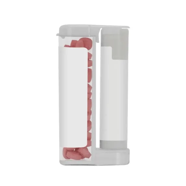 Sugar Free Mints in a Rectangular Flip-Top Duo w/ SPF 15 Lip Balm view 3